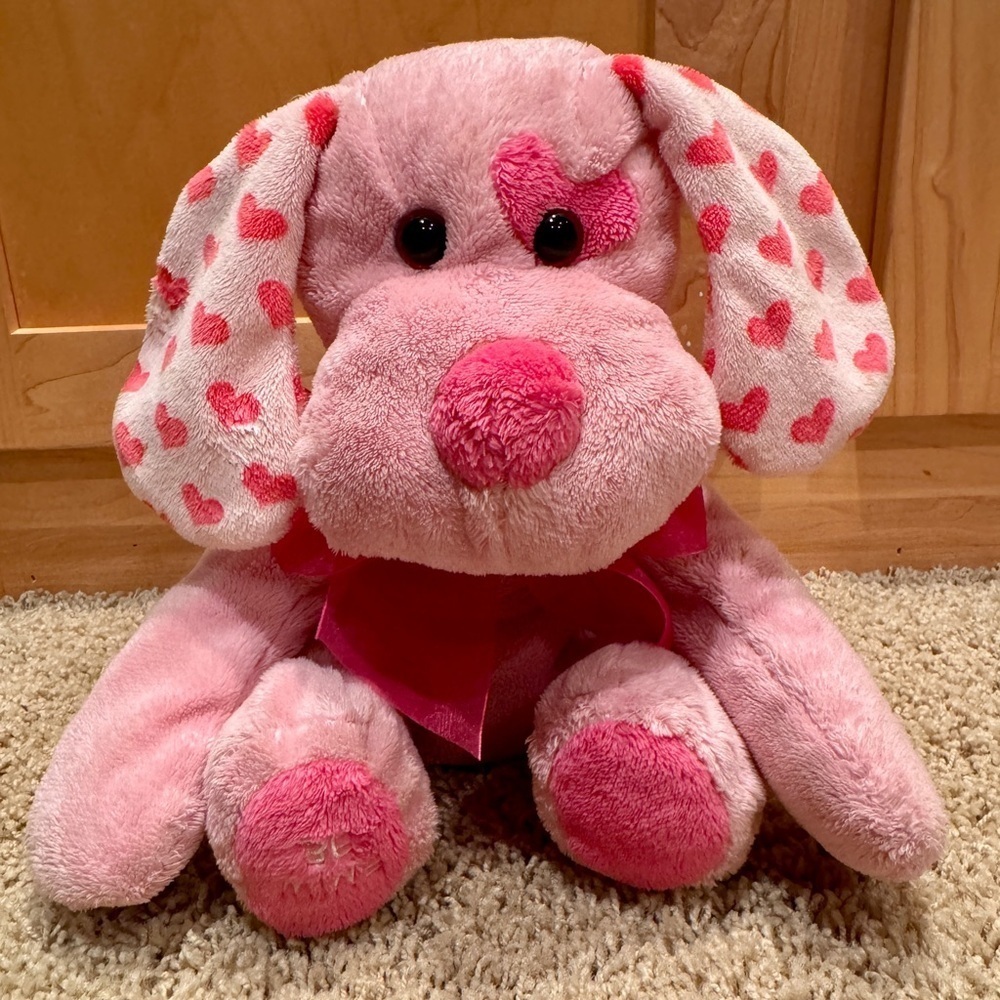 Valentine plush bear